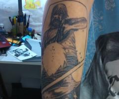 The Walking Dead tattoo