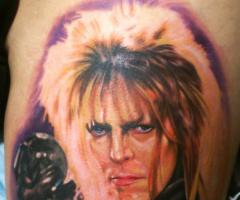 Jareth the Goblin King tattoo