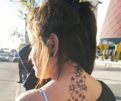 Tatuajes de estrellas fugaces para mujeres
