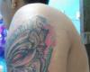 Tatuaje de mascara tiki