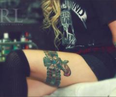 Ideas for a shot and bow tattoos