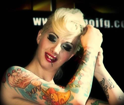 Sonia Baby tattoo