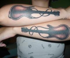 guitars Les Paul tattoo