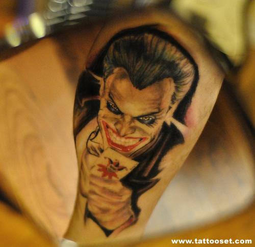 Amazing Joker tattoo