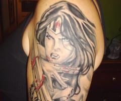Wonder Woman tattoo