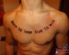 chest tatoo by Tatuaje Brasov Beatris