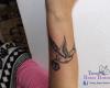 Small bird tattoo by Tatuaje Brasov Beatris