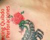 Escorpion Sombras + Rosa Tatuaje
