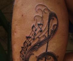 Tatuagem Musical do Demétrios