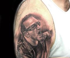 Bono U2 tattoo