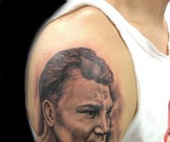 Jack Dempsey tattoo