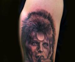 David Bowie tattoo
