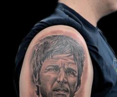 Noel Gallagher tattoo