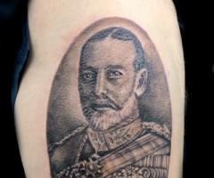George V tattoo