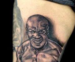 Amazing Mike Tyson tattoo