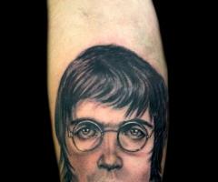 Liam Gallagher tattoo