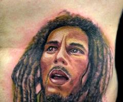Bob Marley tattoo