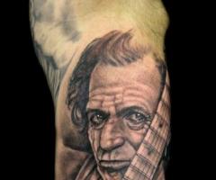 Keith Richards tattoo