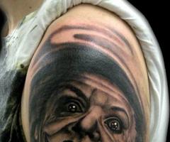 Smile tattoo