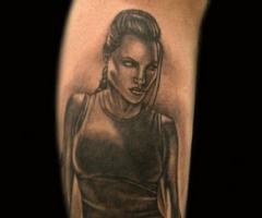 Lara Croft tattoo