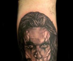 Brandon Lee tattoo