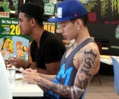 Jay Park tattoos