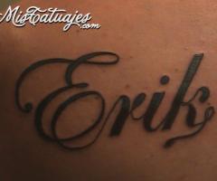 Erik tattoos