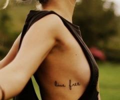 Live free tattoo