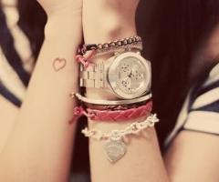 Small heart tattoo