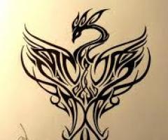Phoenix Drawing and Sketch tattoo