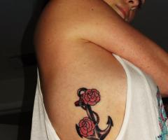 Anchor tattoo pictures and images