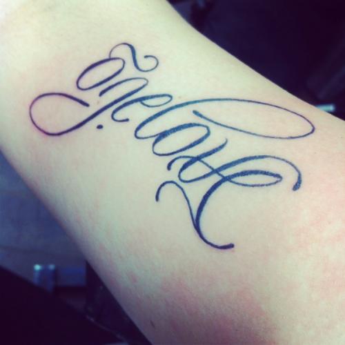 quote tattoo