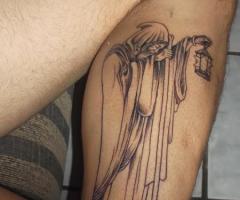 The Hermit tattoo 1ª sessão