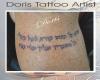 bibble letter tattoos