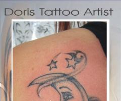 moon ans stars tattoos