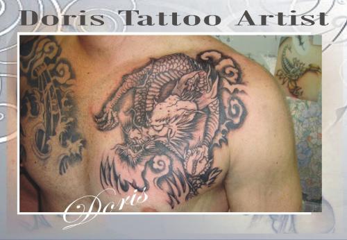 dragon tattoo