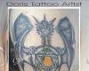 dragon with magen david