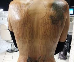Tatuaje de alas de ángel