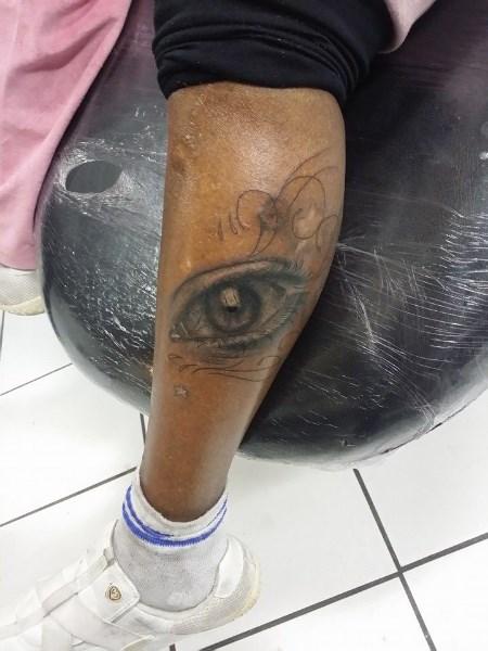 Eyes libertad tattoo