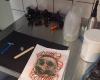 Sketch skull tattoo
