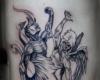 Devil black tattoo