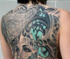 back women tatoo