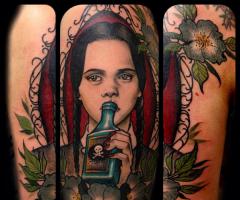 The Addams Family tattoo