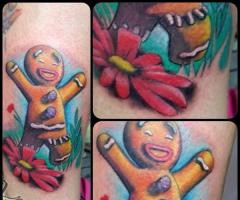 Tatuaje de Jengibre shrek