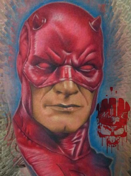Tatuaje de DareDevil