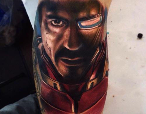 Tatuaje de Tony Stark