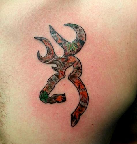 Browning Logo tattoo