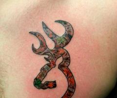 Browning Logo tattoo