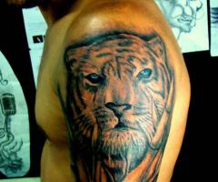 Amazing Tiger tattoo