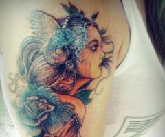 Tatuagem da Bia - Colorida